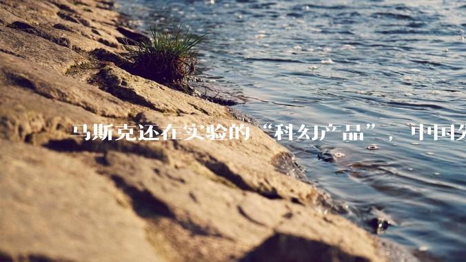 马斯克还在实验的“科幻产品”，中国先造出来了_临床_接口_植入式